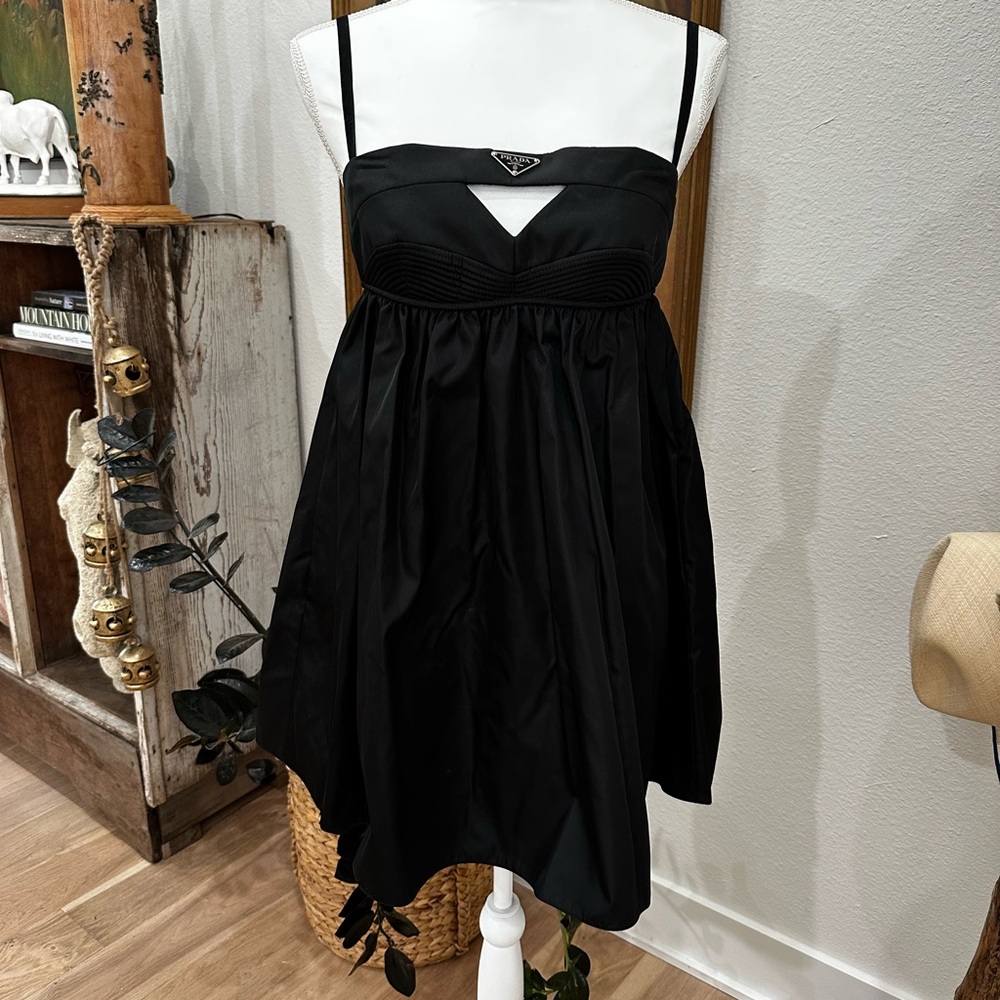 Prada Black Mini Dress